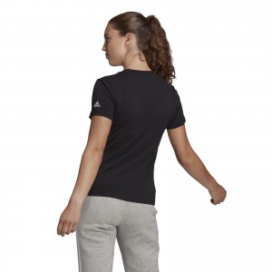 Adidas T SHIRT DONNA.Black