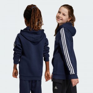 Adidas FELPA ZIP KIDS .Blue