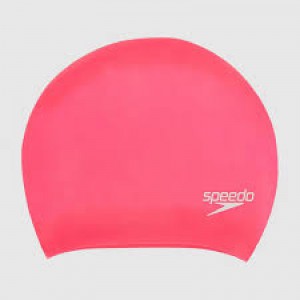 Speedo LONG HAIR CAP .Pink